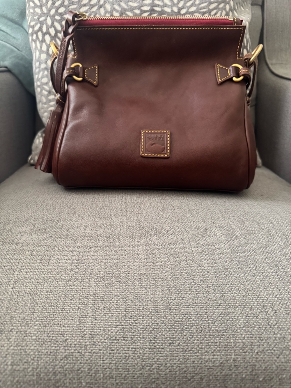 Dooney & Bourke Florentine Tassel Shoulder Bag